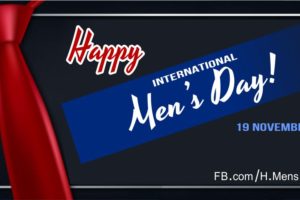 Happy International Men’s Day 19th November Happy International Men’s Day 19th November