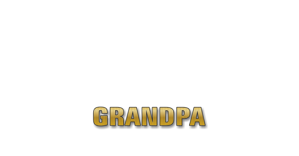 Family Happy Birthday GrandPa Personalized Card for celebrating
