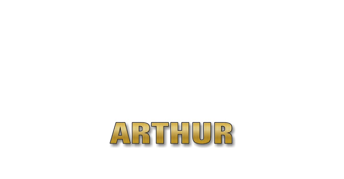 Happy Birthday Arthur Personalized Card for celebrating