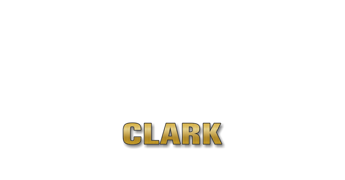 Happy Birthday Clark Personalized Card for celebrating