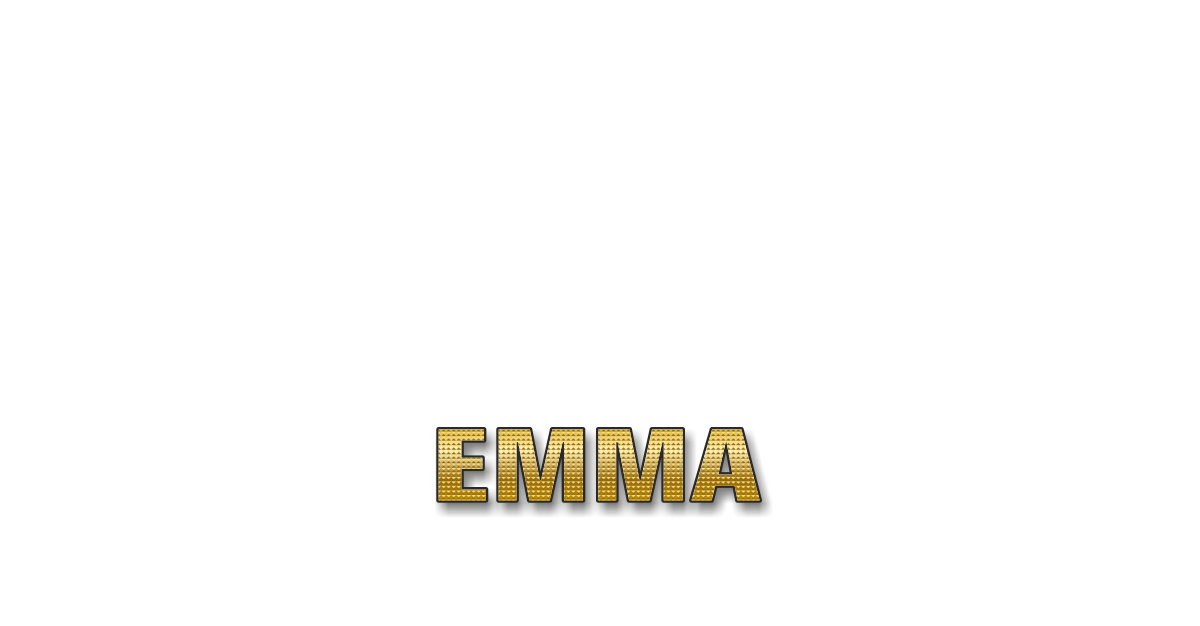 Happy Birthday Emma Personalized Card for celebrating