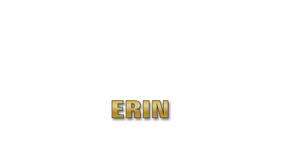 Happy Birthday Erin Personalized Card for celebrating