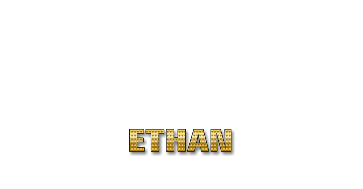 Happy Birthday Ethan Personalized Card for celebrating