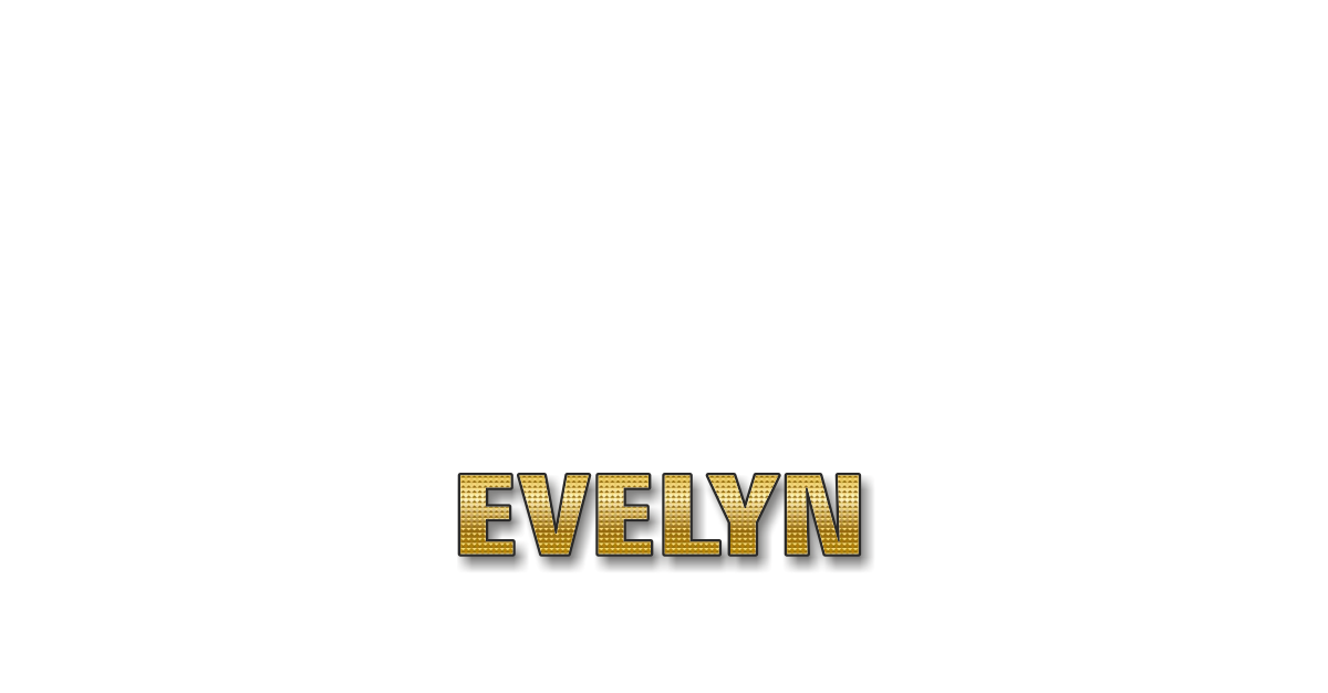 Happy Birthday Evelyn Personalized Card for celebrating