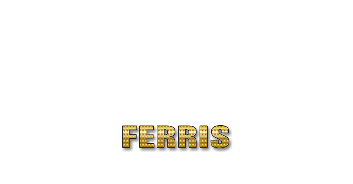 Happy Birthday Ferris Personalized Card for celebrating
