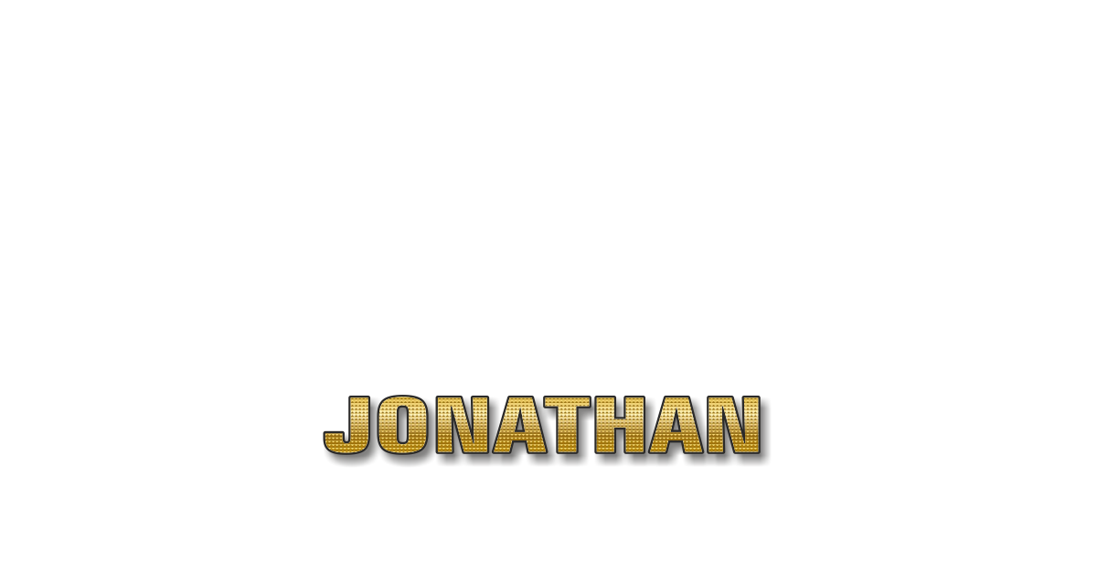 Happy Birthday Jonathan Personalized Card for celebrating