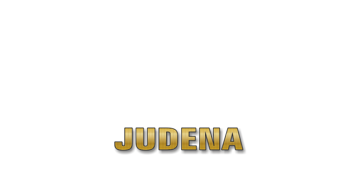 Happy Birthday Judena Personalized Card for celebrating