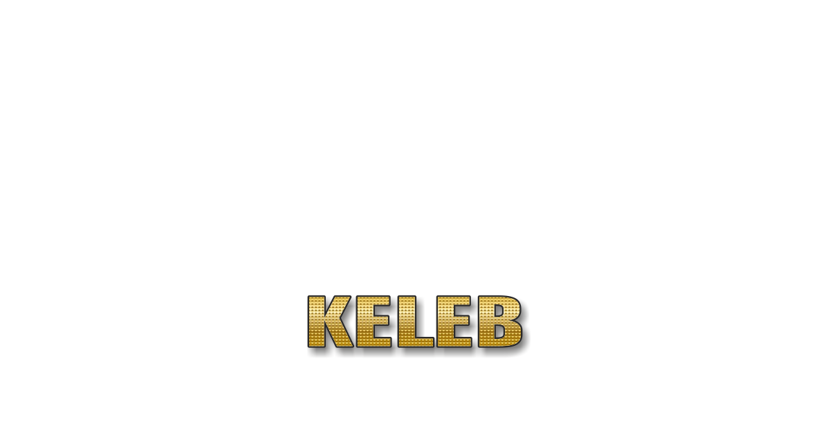 Happy Birthday Keleb Personalized Card for celebrating