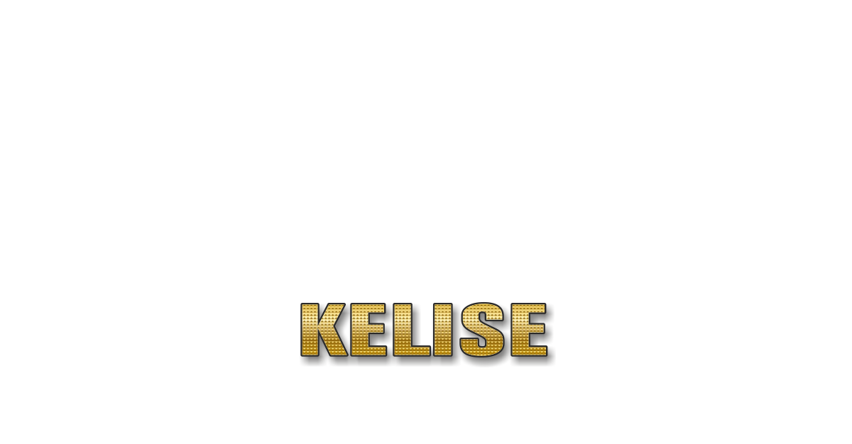 Happy Birthday Kelise Personalized Card for celebrating