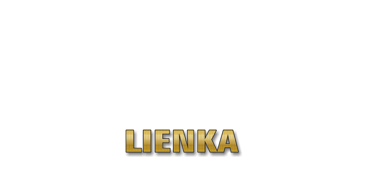 Happy Birthday Lienka Personalized Card for celebrating