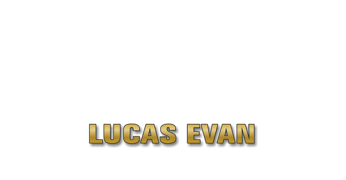 Happy Birthday Lucas Evan Personalized Card for celebrating