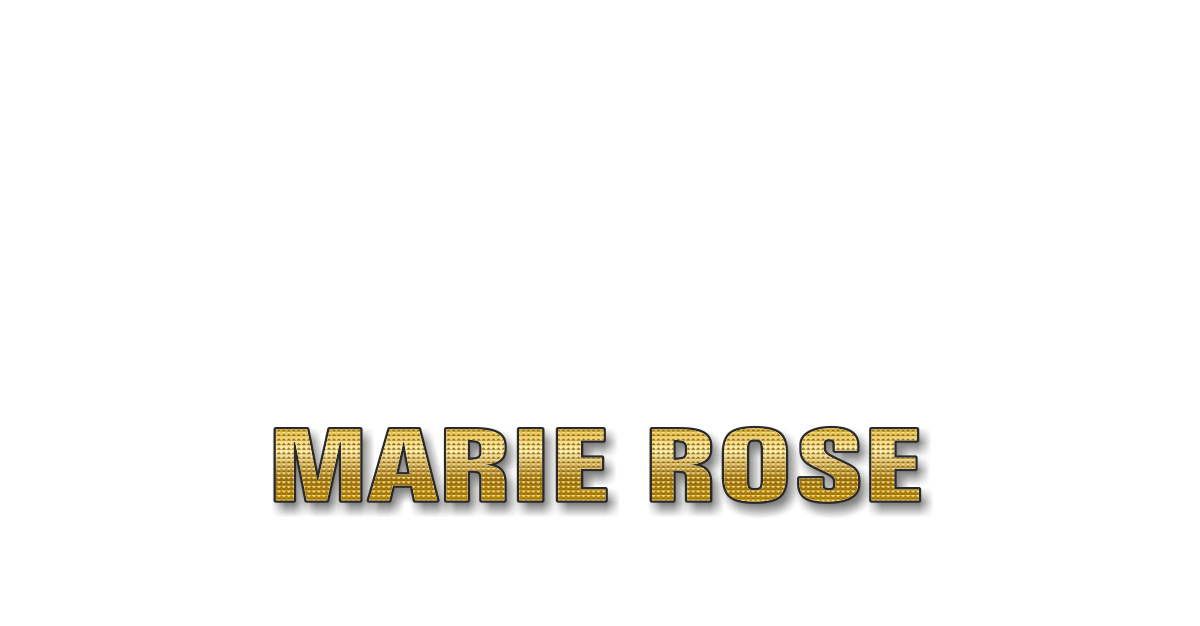 Happy Birthday Marie Rose Personalized Card for celebrating