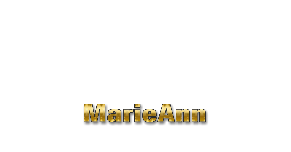 Happy Birthday MarieAnn Personalized Card for celebrating