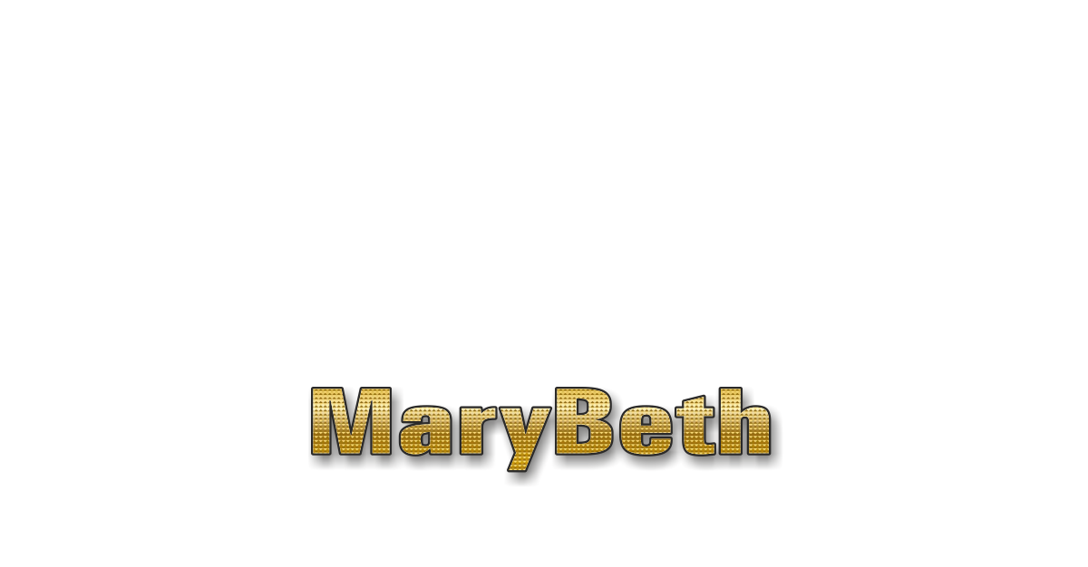 Happy Birthday MaryBeth Personalized Card for celebrating