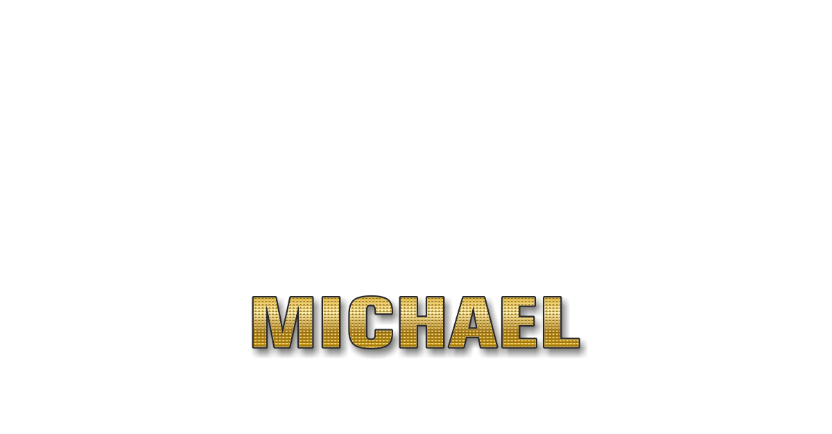 Happy Birthday Michael Personalized Card for celebrating