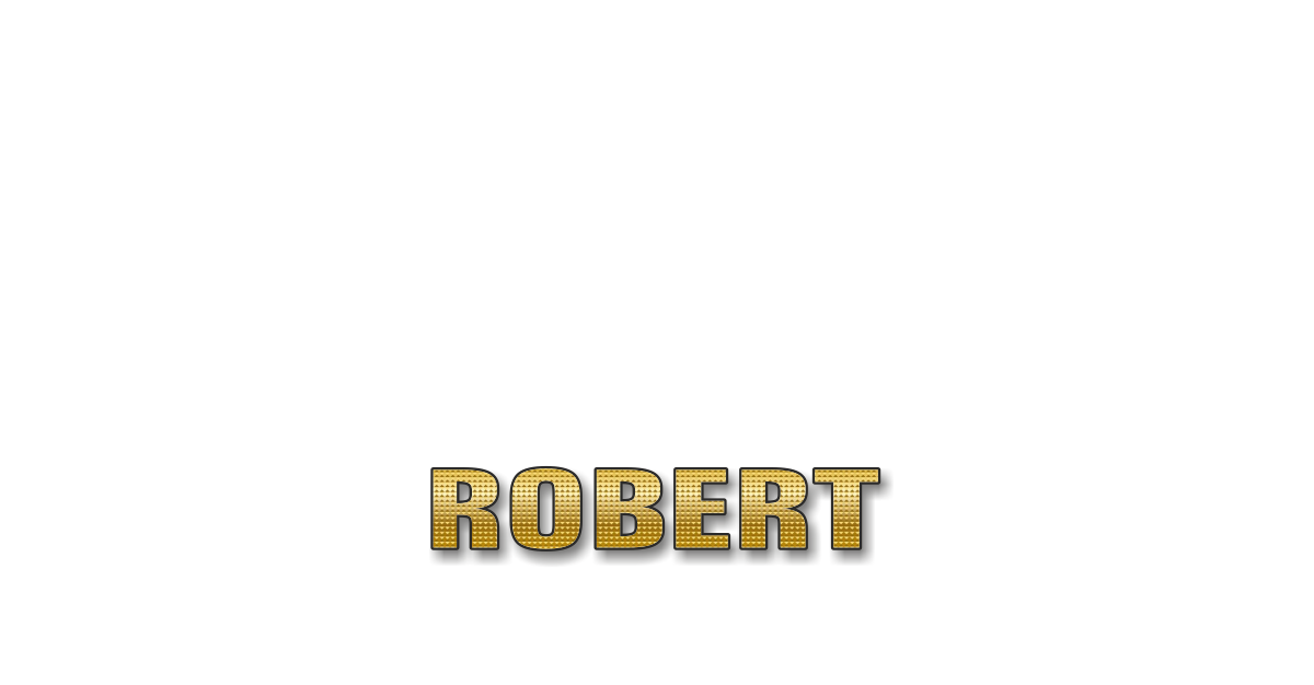 Happy Birthday Robert Personalized Card for celebrating