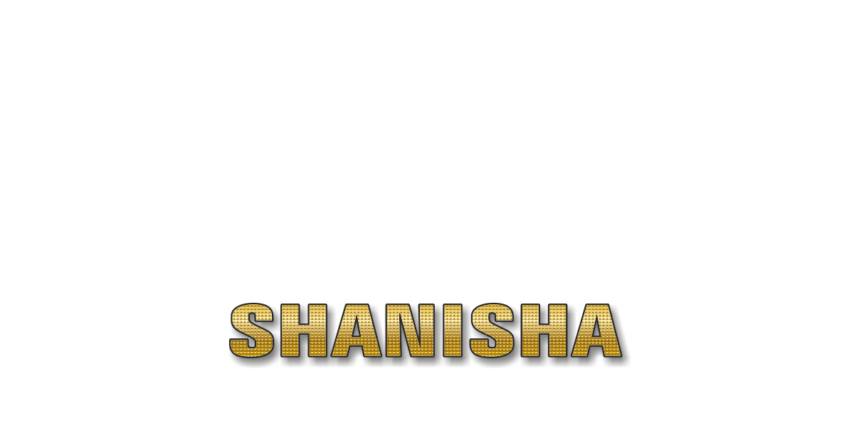 Happy Birthday Shanisha Personalized Card for celebrating