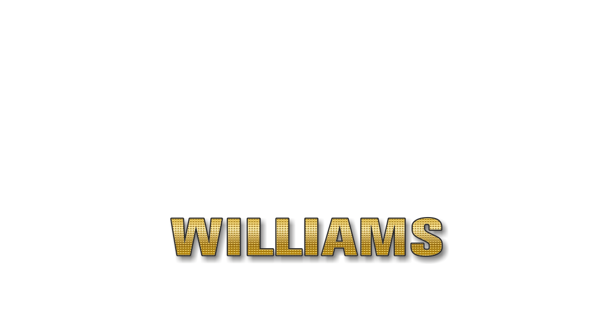 Happy Birthday Williams Personalized Card for celebrating