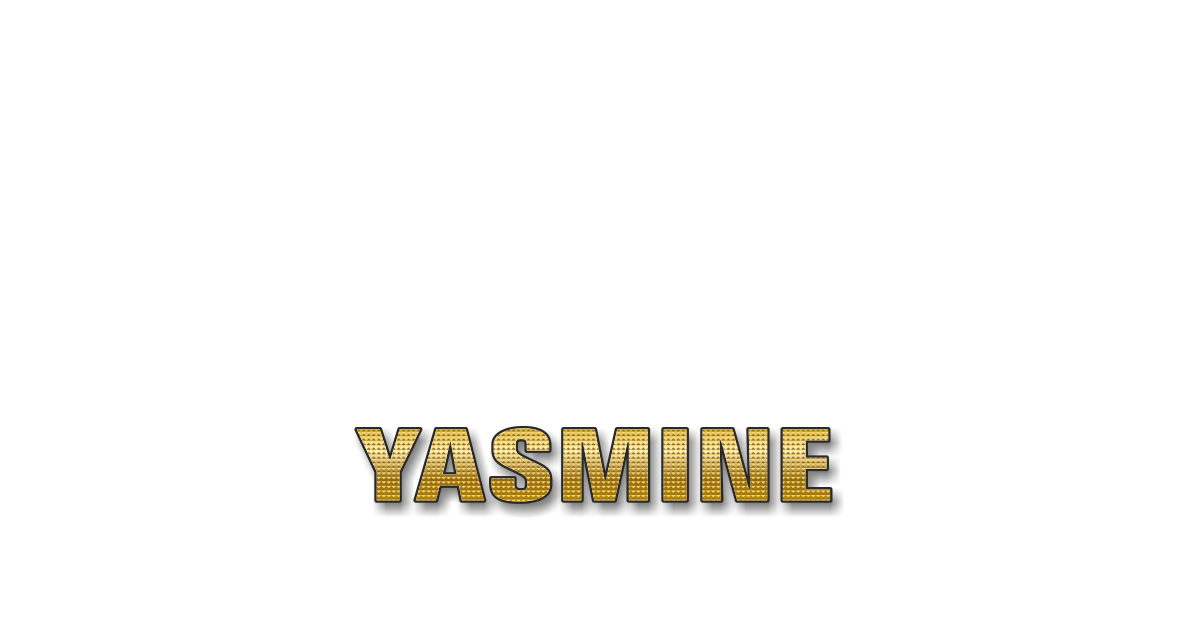 Happy Birthday Yasmine Personalized Card for celebrating