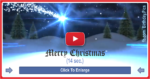 Merry Christmas card 14sn video - 1-0022a