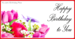 Happy birthday card with wildflowers 021