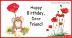 Happy Birthday Wishes for Dear Friend