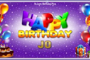 Happy Birthday Jo