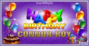 Happy Birthday Connor Roy