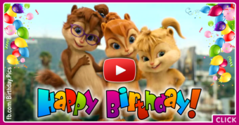 The Chipmunks and The Chipettes - Happy Birthday