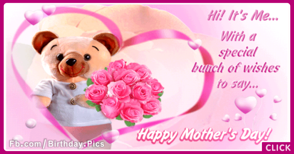 Happy Mothers Day Cute Gift Card