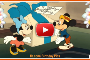 Gift Organ Mickey Mouse Birthday Short Video For You