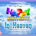 Happy birthday in heaven featured picture
