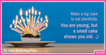Many Candles On Cupcake Birthday Card