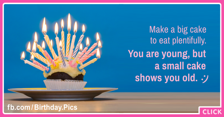 Many Candles On Cupcake Birthday Card for celebrating