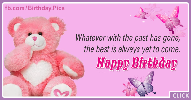 Today Is Your Birthday Pinky Happy Birthday Card