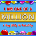 I am one of a million