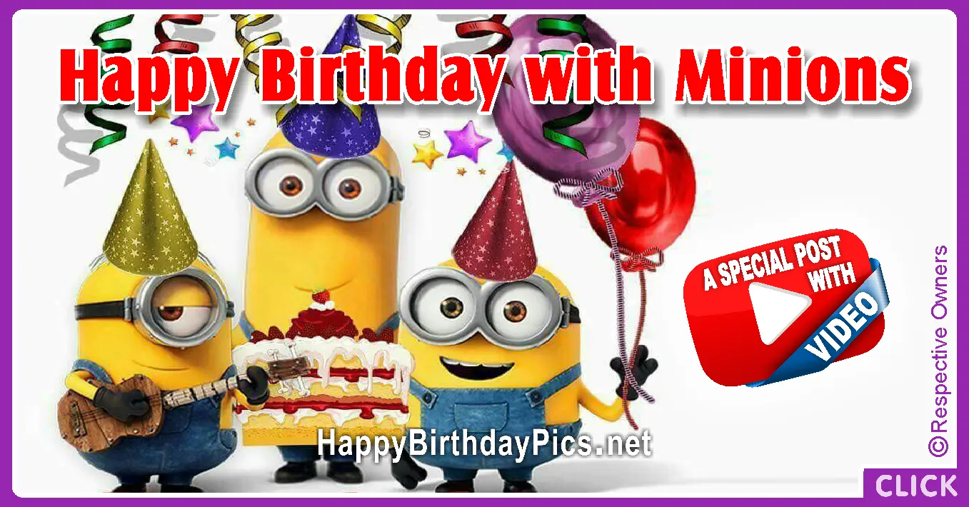 Minions Happy Birthday 2