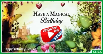 Magical Forest Happy Birthday 1