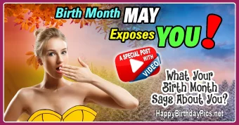 What Your Birth Month May Says About You?
