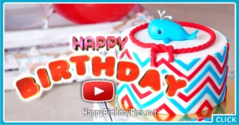 Happy Birthday Balloons Animation Video
