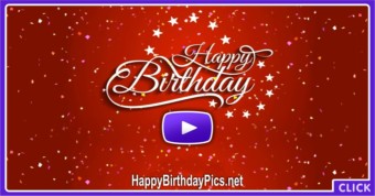 Happy birthday confetti animation - featured