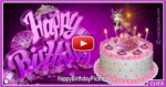 Happy Birthday Princess Fairy Cake - featured