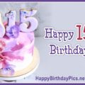 Happy 15th Birthday Princess Flowers