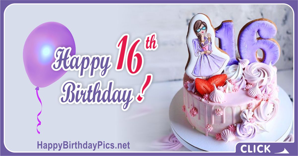 16th Birthday Pink Cake Equivalents