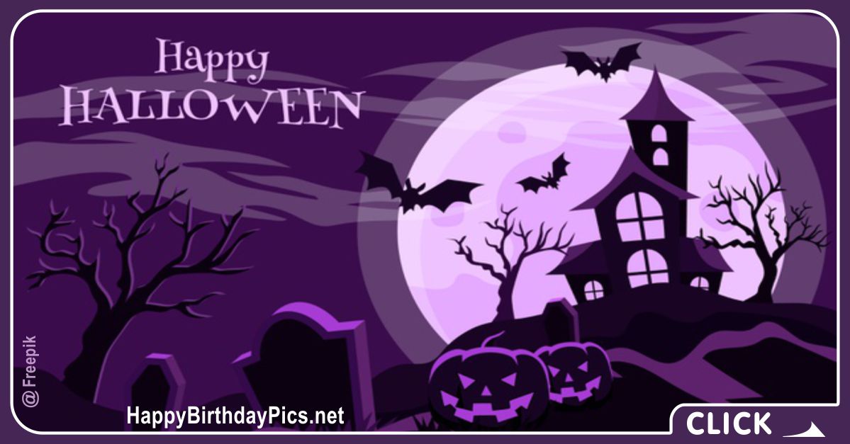 Happy Halloween Haunted House Equivalents