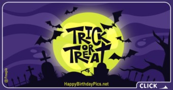 Happy Halloween Graveyard Bats
