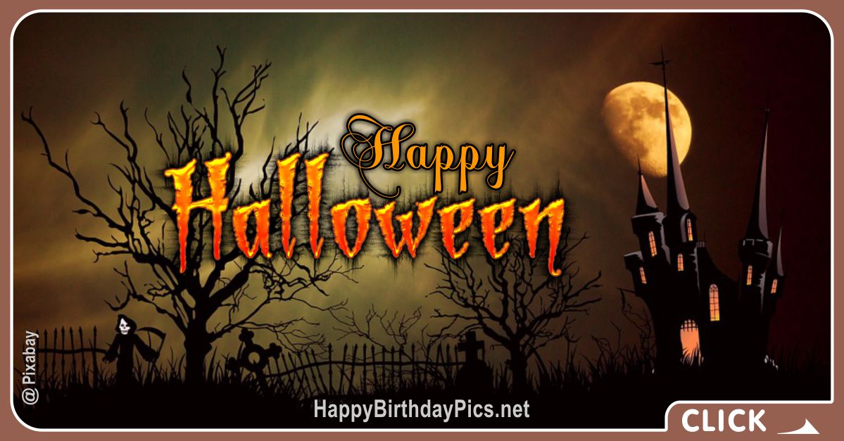 Happy Halloween Castle Design Equivalents