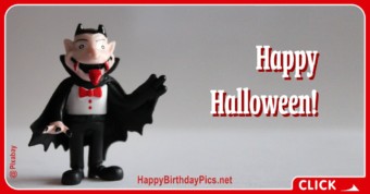 Happy Halloween Vampire Costume