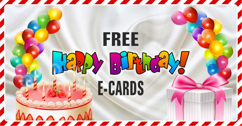 FREE Birthday Greeting Cards for Facebook