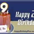 Happy 29th Birthday with Caramel Cake